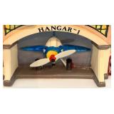 Department 56 Snow Village Airport Ceramic Lighted Building with Box