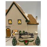 Department 56 Linden Hills Country Club Holiday Village Building