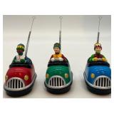 Department 56 Bumper Fun Amusement Park Carnival Ride with 3 Cars