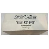 Department 56 Snow Village Post Office Lighted Building with Accessories