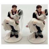 Department 56 Wedding Couple & Just Married Car Figurine Sets