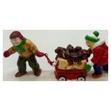 Department 56 Snow Village Pet Shop Lighted House with Figurines