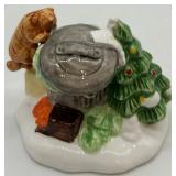 Department 56 Snow Village Pet Shop Lighted House with Figurines