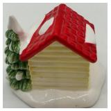Department 56 Snow Village Pet Shop Lighted House with Figurines