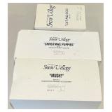 Department 56 Snow Village Pet Shop Lighted House with Figurines