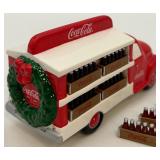 Department 56 Coca-Cola Bottling Plant and Delivery Truck Snow Village Set