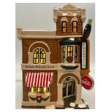 Department 56 Coca-Cola Corner Drugstore Snow Village Collection with Delivery Truck