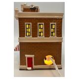 Department 56 Coca-Cola Corner Drugstore Snow Village Collection with Delivery Truck