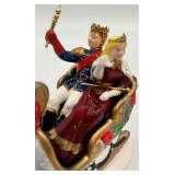 Dept 56 Snow Village Winter Fountain and Carnival Figurines Set