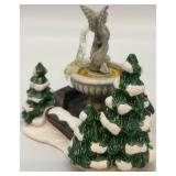 Dept 56 Snow Village Winter Fountain and Carnival Figurines Set