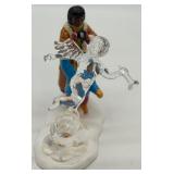 Dept 56 Snow Village Winter Fountain and Carnival Figurines Set