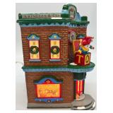 Department 56 Snow Village Saturday Morning Downtown Lighted Set with Figures