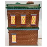 Department 56 Snow Village Saturday Morning Downtown Lighted Set with Figures