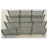 Department 56 Snow Village Mainstreet Hardware Store with Chain Link Fence Extensions