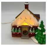 Department 56 Snow Village Village Greenhouse and Tree Lot Accessory Set