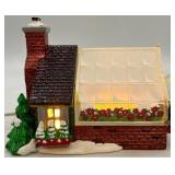 Department 56 Snow Village Village Greenhouse and Tree Lot Accessory Set