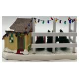 Department 56 Snow Village Village Greenhouse and Tree Lot Accessory Set