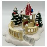 Department 56 Snow Village Village Gazebo & Accessories Set