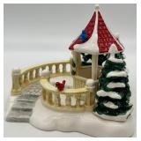 Department 56 Snow Village Village Gazebo & Accessories Set