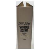 Department 56 Snow Village Watertower Accessory with 3 Handpainted Ceramic Vehicles