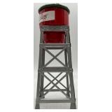 Department 56 Snow Village Watertower Accessory with 3 Handpainted Ceramic Vehicles