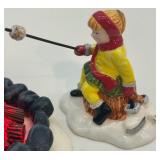 Department 56 Snow Village Winter Play Ceramic Accessories