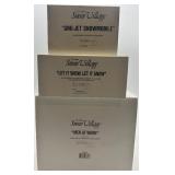 Department 56 Snow Village Figures: Sno-Jet Snowmobile, Let It Snow, Men at Work