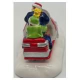 Department 56 Snow Village Figures: Sno-Jet Snowmobile, Let It Snow, Men at Work