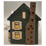 Department 56 Snow Village Springfield House and Moving Day Ceramic Set