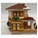 Department 56 Snow Village Prairie House with Pick-Up Truck Accessory