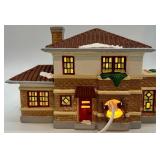 Department 56 Snow Village Prairie House with Pick-Up Truck Accessory