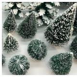 Department 56 Snow-Covered Miniature Christmas Trees and Winter Scene Trees