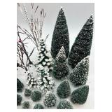 Department 56 Snow-Covered Miniature Christmas Trees and Winter Scene Trees