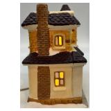 The Old Granville House of Bedford Falls Illuminated Porcelain Holiday Building