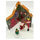 Department 56 North Pole Village Santa Photo Scene