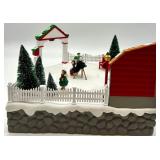 Department 56 North Pole Village Santa Photo Scene