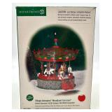 Department 56 Village Animated Woodland Carousel Holiday Decor