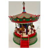 Department 56 Village Animated Woodland Carousel Holiday Decor