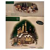 Department 56 Dickens Village London Gin Distillery and Load Up The Wagon