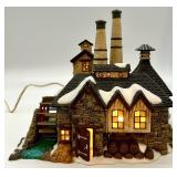 Department 56 Dickens Village London Gin Distillery and Load Up The Wagon