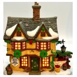 Heritage Village Seton Morris Spice Merchant Gift Set with Figures and Trees