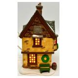 Heritage Village Seton Morris Spice Merchant Gift Set with Figures and Trees
