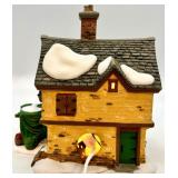 Heritage Village Seton Morris Spice Merchant Gift Set with Figures and Trees