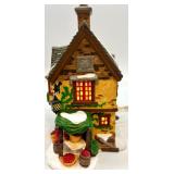 Heritage Village Seton Morris Spice Merchant Gift Set with Figures and Trees