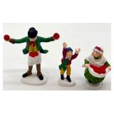 Heritage Village Seton Morris Spice Merchant Gift Set with Figures and Trees