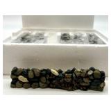 Department 56 Village Accessories Lot - Fieldstone Walls and Gate with Box Packaging