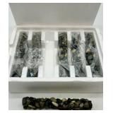 Department 56 Village Accessories Lot - Fieldstone Walls and Gate with Box Packaging