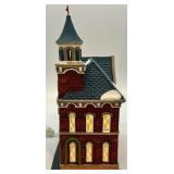 Department 56 Heritage Village Brighton School and Snow Village Kids Tree House
