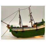 Heritage Village Collection Emily Louise Ship and Pier Village Accessory Set