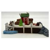 Heritage Village Collection Emily Louise Ship and Pier Village Accessory Set
